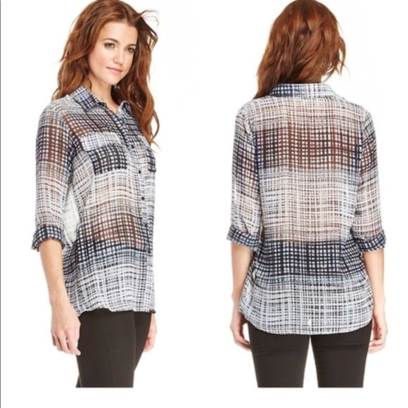 BB Dakota Sheer Blouse - Picture 1 of 3